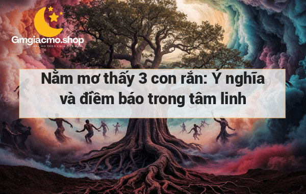 Nằm mơ thấy 3 con rắn: Ý nghĩa và điềm báo trong tâm linh