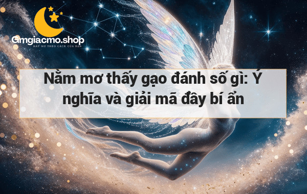 Nằm mơ thấy gạo đánh số gì: Ý nghĩa và giải mã đầy bí ẩn