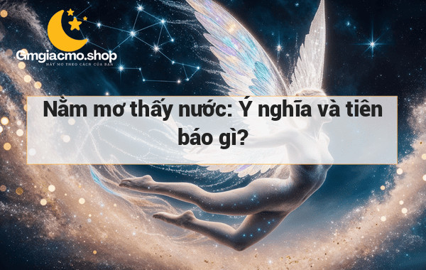 Nằm mơ thấy nước: Ý nghĩa và tiên báo gì?