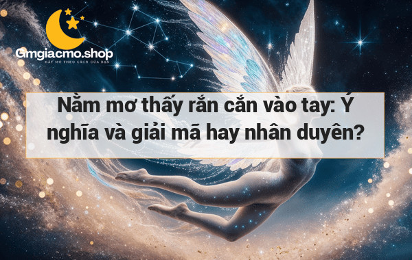 Nằm mơ thấy rắn cắn vào tay: Ý nghĩa và giải mã hay nhân duyên?