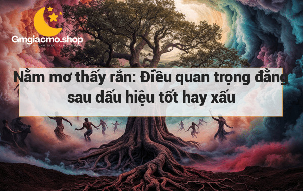 Nằm mơ thấy rắn: Điều quan trọng đằng sau dấu hiệu tốt hay xấu