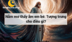 Nằm mơ thấy ẵm em bé: Tượng trưng cho điều gì?