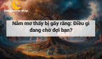 Nằm mơ thấy bị gãy răng: Điều gì đang chờ đợi bạn?