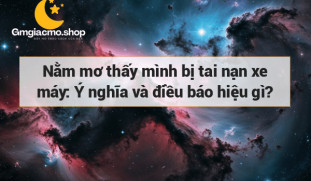 Nằm mơ thấy mình bị tai nạn xe máy: Ý nghĩa và điều báo hiệu gì?