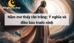 Nằm mơ thấy rắn trắng: Ý nghĩa và điều báo trước ninh